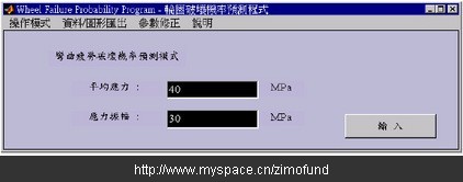 輸入平均應力及應力振幅數(shù)值