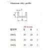 誰有下圖的槽型鋁材現(xiàn)貨，請聯(lián)系QQ