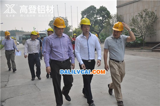四會市市委書記袁鵬然調(diào)研高登鋁業(yè)