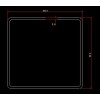 誰(shuí)有這種100mm*95mm的鋁方管