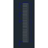 誰(shuí)有這款散熱器鋁型材120mm梳式鋁材