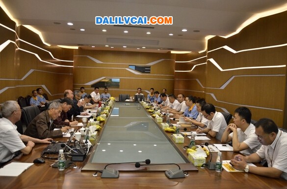 華昌鋁廠邀請劉靜安等五位專家教授出策劃策會議現(xiàn)場