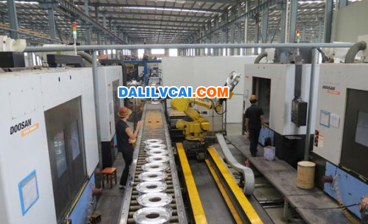 正興鋁車輪自動化生產(chǎn)車間