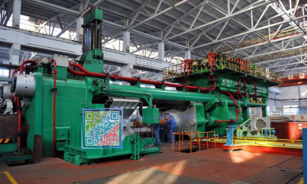 某企業(yè)萬噸鋁材擠壓機