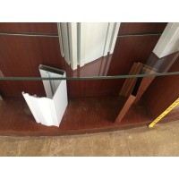 大型燈飾鋁材廠家直供：高質(zhì)量氧化銀白隧道燈外殼機(jī)電外殼鋁材