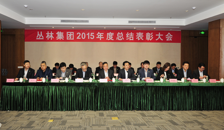 叢林集團公司召開2015年度總結(jié)表彰大會