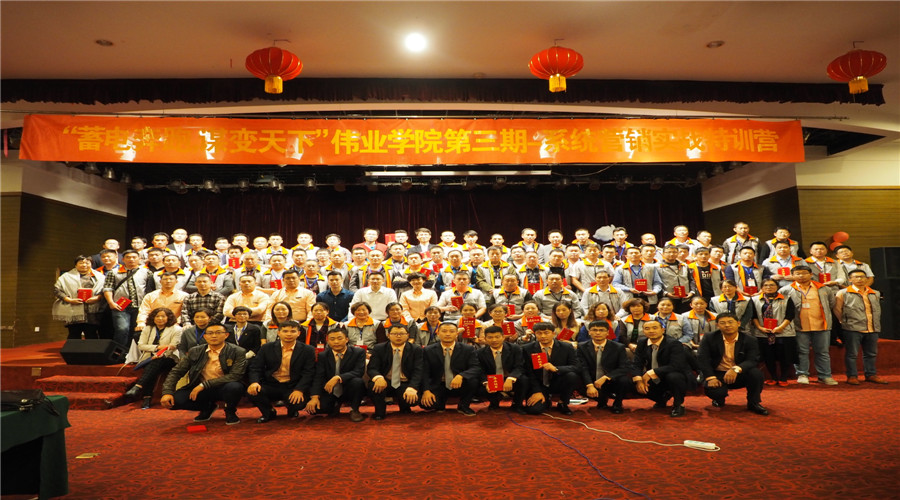 偉業(yè)學(xué)院第三期系統(tǒng)營(yíng)銷(xiāo)實(shí)戰(zhàn)特訓(xùn)營(yíng)（山東站）合影