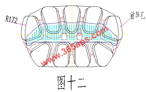 大型散熱器鋁材擠壓模具設(shè)計(jì)方案圖